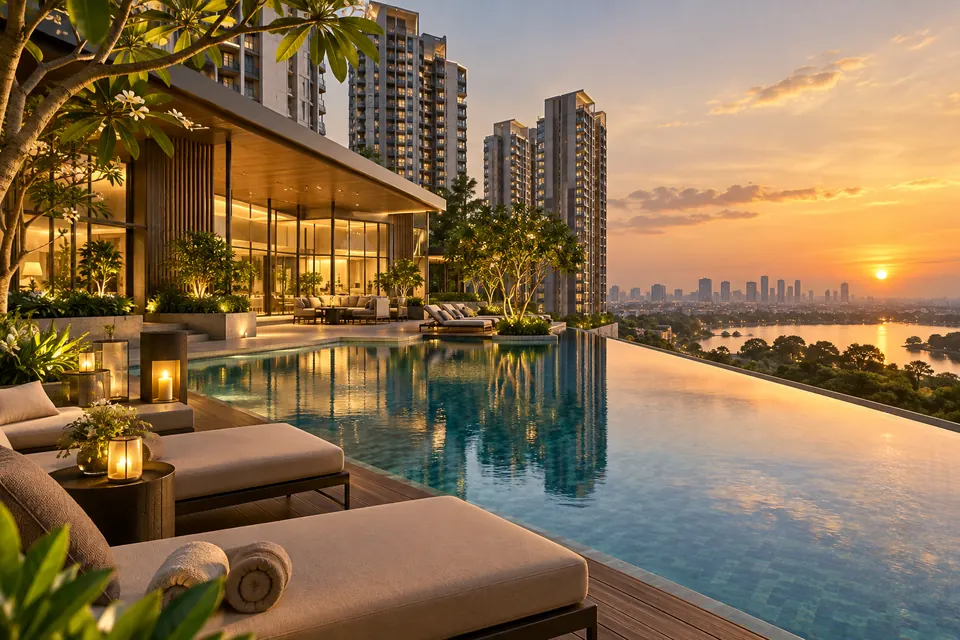 Residential development visual for SOBHA Neopolis in Panathur Road, Bangalore