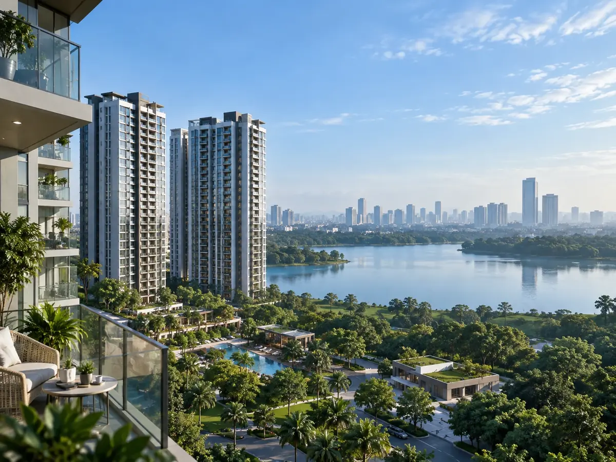 Sobha Hennur luxury lake view residences